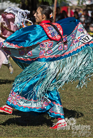 Fancy Shawl Dancer Aqua