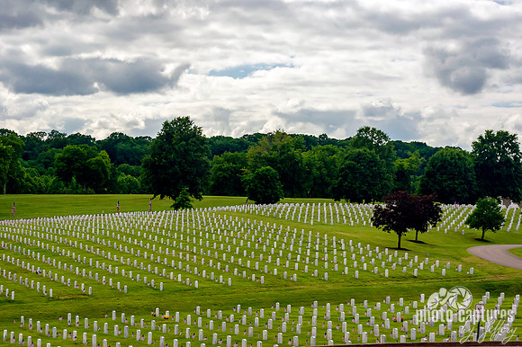 Vast veteran gravesites Middle Tennessee Cemetery