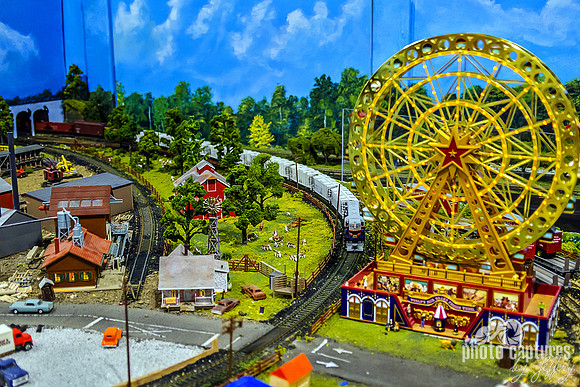 Part of Model Train Display of Dickson County