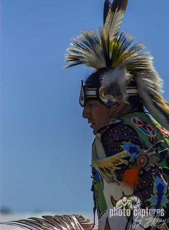 Dancer Against Blue Sky