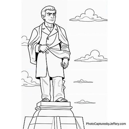 Sculpture Monument Governor William Calvin Oates