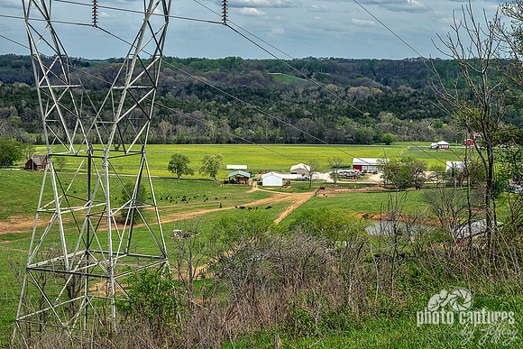 Left Corner Transmission Tower Water Valley Overlook