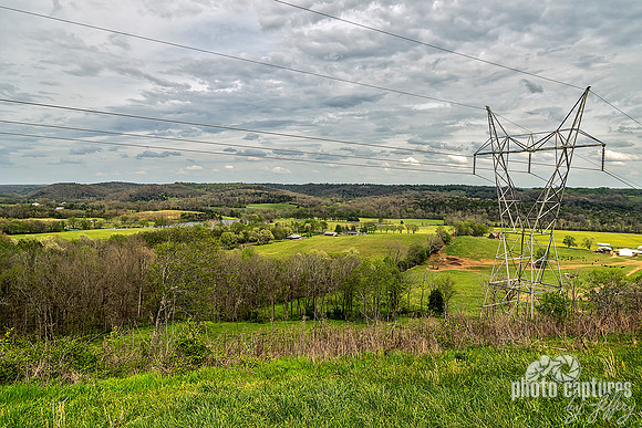 Transmission Tower Water Valley Overlook