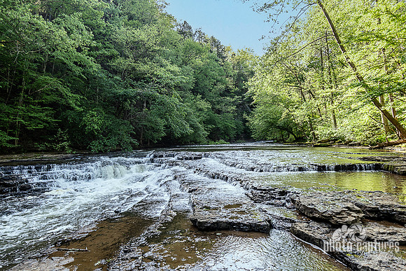 Topside Falling Water River Burgess Falls