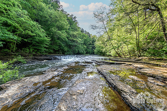 Topside of Burgess Falls