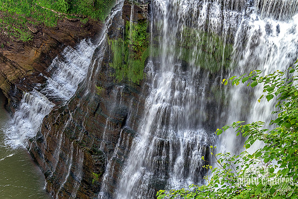 Close View Burgess Falls