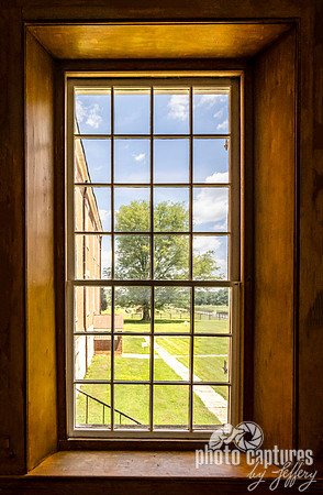 12-over-12 pane window at South Union Shaker Village