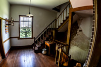 Back stairwell at South Union Shaker Village