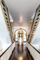 Dual stairs in Centre House dormitory