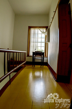 Hallway Leading to Desk