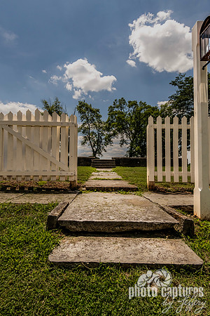 Remnants of 1818 Meeting House South Union Shaker Village