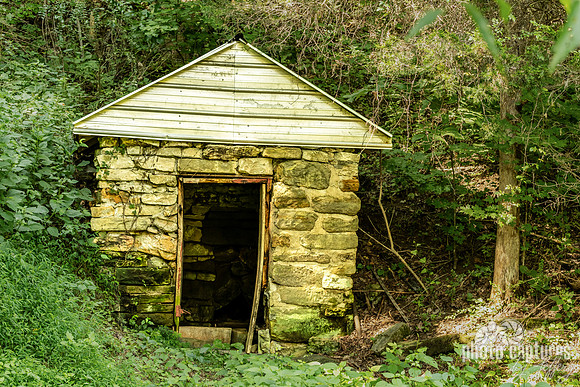 Historic Stone Springhouse in the Woods Southern Middle TN