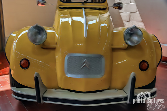 1989 Citroen 2CV Skinny artistic rendering