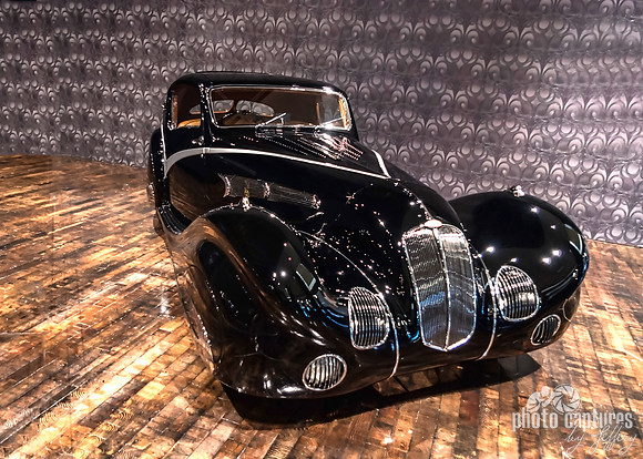 1936 Delahaye 135M Figoni and Falaschi Competition Coupe Above View