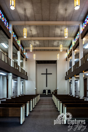 Chapel inside South Side Mausoleum Woodlawn Memorial Park