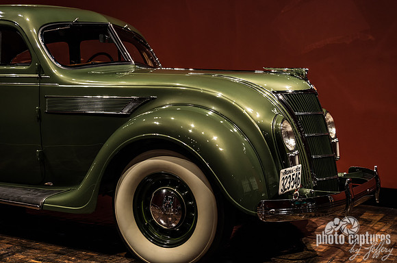 1935 Chrysler Imperial Model C2 Airflow Coupe Curves Of Green