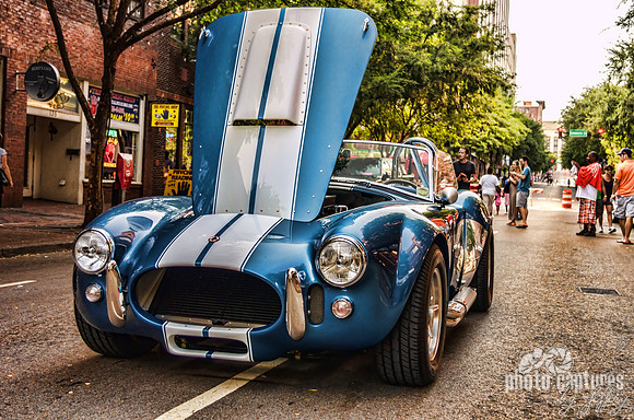 Classic Speedster With Hood Up Downtown Nashville