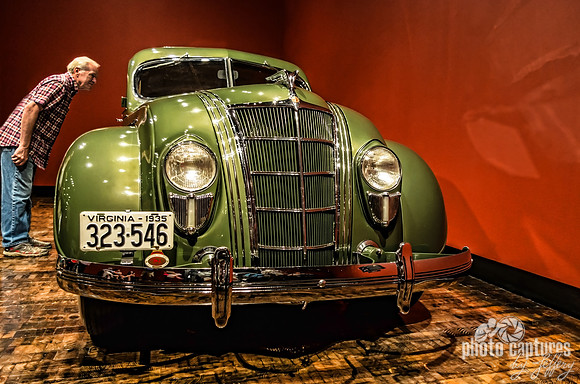 Admiring The 1935 Chrysler Imperial Model C2 Airflow Coupe