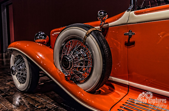 1929 Cord L29 Cabriolet Spare Tire On The Side