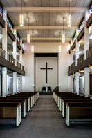 Chapel inside South Side Mausoleum Woodlawn Memorial Park TN