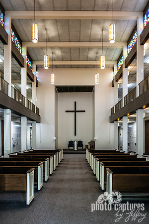 Chapel inside South Side Mausoleum Woodlawn Memorial Park TN