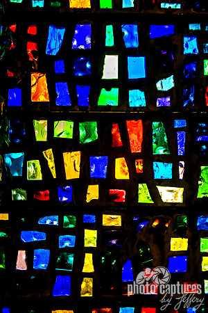 Stained-Glass Window at Woodlawn Memorial Park