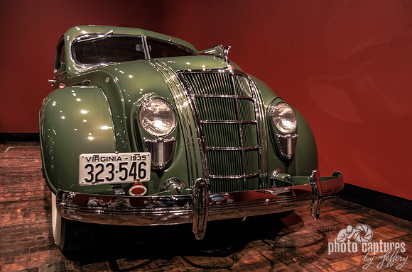 1935 Chrysler Imperial Model C2 Airflow Coupe Side Angle View