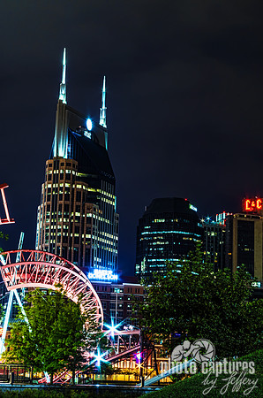 Sparkling Lights Of Ghost Ballet Sculpture Nashville TN