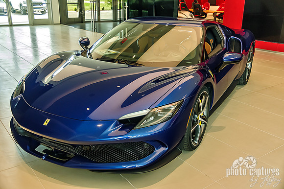 Color Purple Ferrari