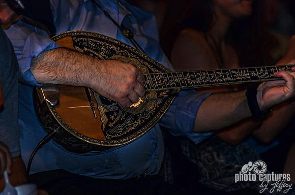 Bouzouki Being Played By Kostas Kastanis