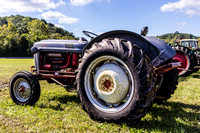 Big Wheels Of Antique Tractor