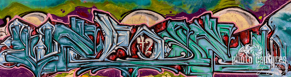 Panorama of Graffiti West Nashville