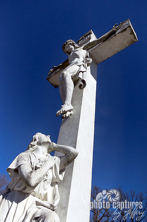 Calvary Catholic Priest Circle Crucifixion