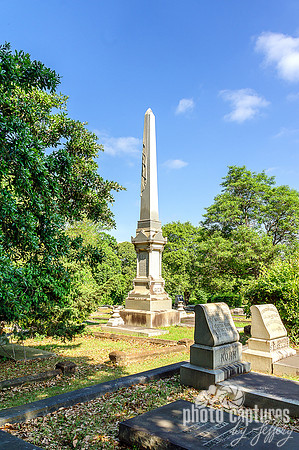Blue Sky Obelisk Oakwood Cemetery Montgomery Alabama