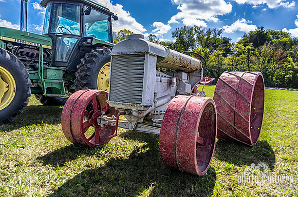 Up Against John Deer Scottsboro-Jordonia Antique Tractor and Car Show
