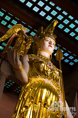 Athena Nike Golden Gilding Parthenon Nashville TN