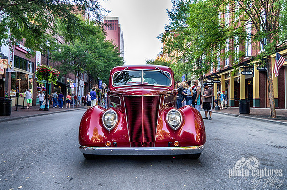 Classic Car 2nd Avenue Downtown Nashville