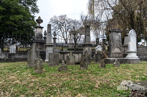 December View Of Gravesites City Cemetery Nashville TN
