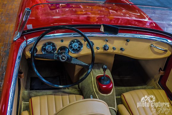 1960 Austin Healey Sprite upper inside view