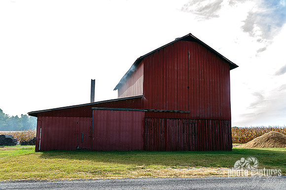 Tobacco Barn Smoking Front View