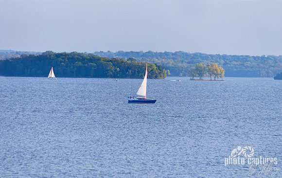 Getting lost sailing on waters Percy Priest Lake