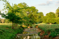 Scenic rural country creek