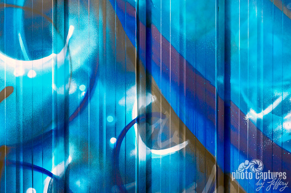 Shades of blue graffiti west nashville