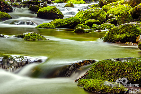 Flowing waters Green Rocks Roaring Fork Stream