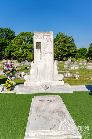 Hank Williams Memorial Monument Oakwood Annex Cemetery