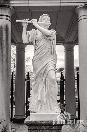 The Flutist In Courtyard Schemerhorn Symphony Center Nashville TN