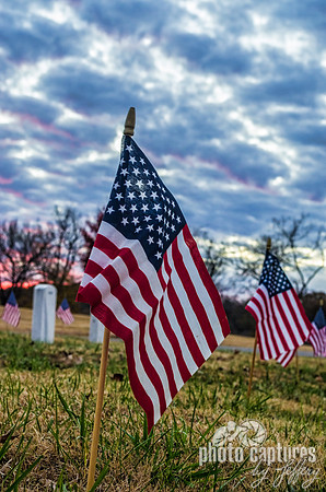 Middle Tennessee Veterans Cemetery Veterans Day American Flag
