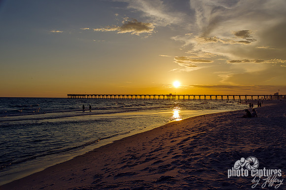 Emerald Coast Sunset Springtime