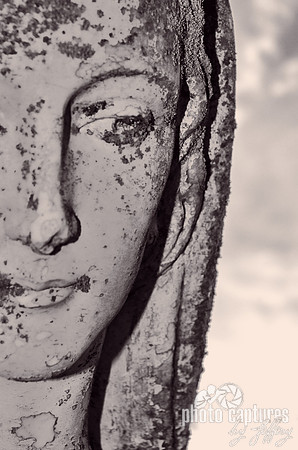 Female Sculpture Long Hair Woodlawn Memorial Park Cemetery Nashville TN