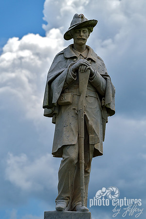 Historical Military Male Sculpture